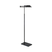 Load image into Gallery viewer, Studio Swing Arm LED Floor Lamp in Bronze.
