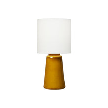Load image into Gallery viewer, Vessel Table Lamp in Olive (Medium).
