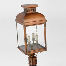 Load image into Gallery viewer, Suffork Outdoor Post Light in Detail.
