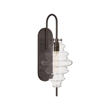 Load image into Gallery viewer, Tableau Wall Light in Bronze /Clear Glass.
