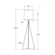 Load image into Gallery viewer, Tavares Floor Lamp - line drawing.
