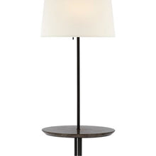 Load image into Gallery viewer, Tavlian Tray Table LED Floor Lamp in Detail.

