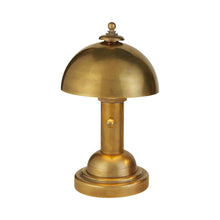 Load image into Gallery viewer, Totie Task Lamp in Hand-Rubbed Antique Brass.
