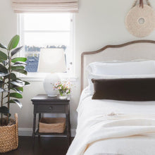 Load image into Gallery viewer, Toulon Table Lamp in bedroom.
