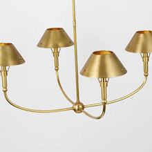 Load image into Gallery viewer, Turlington Arched LED Chandelier in Detail.
