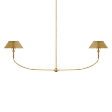 Load image into Gallery viewer, Turlington LED Linear Chandelier in Detail.
