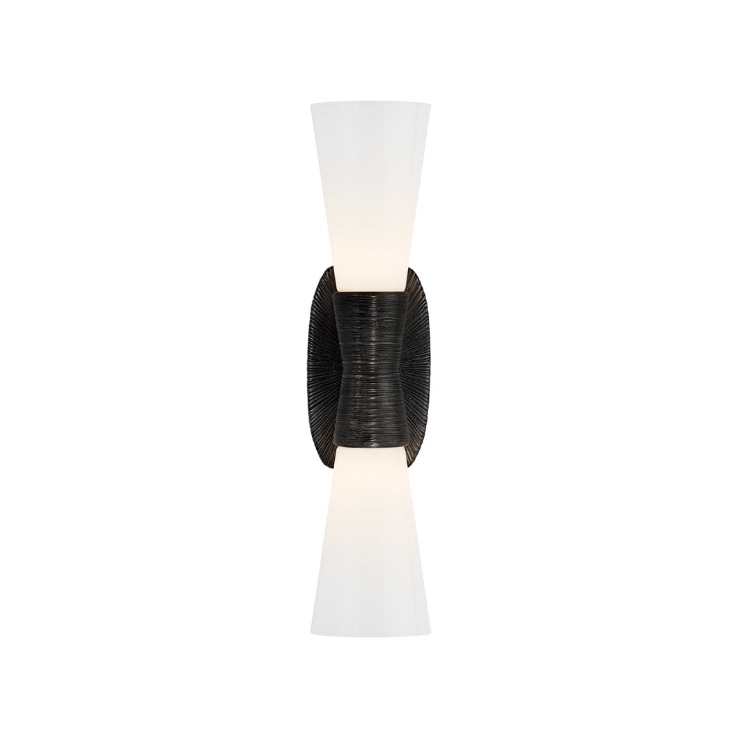 Utopia Bath Vanity Light in Aged Iron(Small).