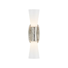 Load image into Gallery viewer, Utopia Bath Vanity Light in Polished Nickel (Small).
