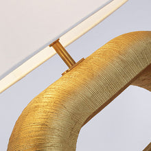 Load image into Gallery viewer, Utopia Combed Console LED Table Lamp in Detail.
