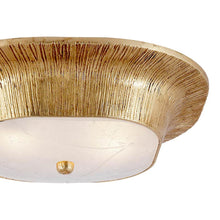 Load image into Gallery viewer, Utopia Round Flush Mount Ceiling Light in Detail.
