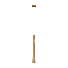 Load image into Gallery viewer, Utopia Pendant Light in Gild/Gild (Tall).
