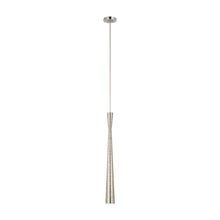 Load image into Gallery viewer, Utopia Pendant Light in Polished Nickel/Polished Nickel (Tall).
