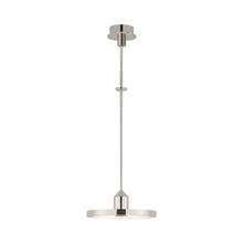Load image into Gallery viewer, Valen LED Pendant Light in Polished Nickel (Medium).
