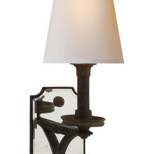 Load image into Gallery viewer, Verona Mirrored Wall Light in Detail.
