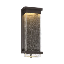 Load image into Gallery viewer, Vitrine Outdoor LED Wall Light in Medium/Bronze.
