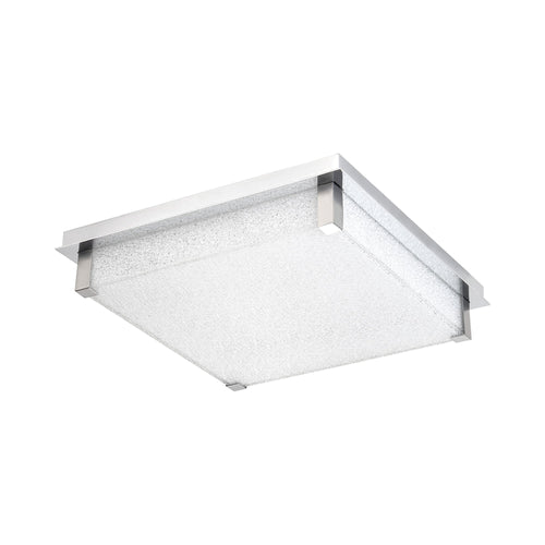 Vodka LED Flush Mount Ceiling Light in Silver.