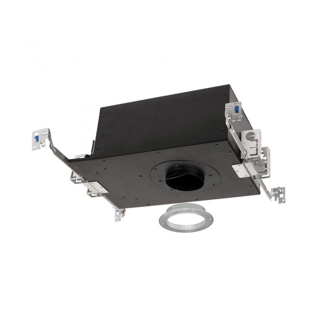 Volta 2 Inch Round Invisible Trim New Construction Recessed Housing (Default/15W/Electronic Low Voltage 0-10V/None).