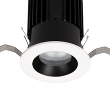 Load image into Gallery viewer, Volta 2 Inch Round Shallow Regressed LED Recessed Trim in Detail.
