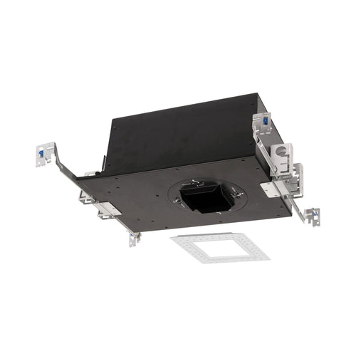Volta 2 Inch Square Invisible Trim New Construction Recessed Housing.