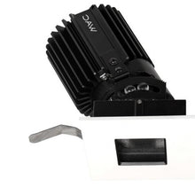Load image into Gallery viewer, Volta 2 Inch Square Pinhold Adjustable LED Recessed Trim in Detail.
