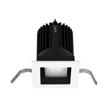Load image into Gallery viewer, Volta 2 Inch Square Shallow Regressed LED Recessed Trim in Black/White.
