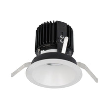 Load image into Gallery viewer, Volta 4.5 Inch Round Downlight LED Recessed Trim in White.
