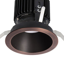 Load image into Gallery viewer, Volta 4.5 Inch Round Downlight LED Recessed Trim in Detail.
