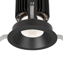 Load image into Gallery viewer, Volta 4.5 Inch Round Shallow Regressed LED Recessed Trim in Detail.
