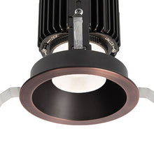 Load image into Gallery viewer, Volta 4.5 Inch Round Shallow Regressed LED Recessed Trim in Detail.
