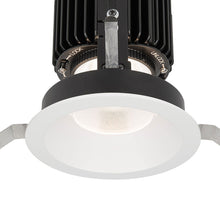 Load image into Gallery viewer, Volta 4.5 Inch Round Shallow Regressed LED Recessed Trim in Detail.

