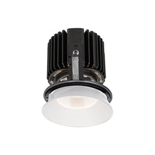 Load image into Gallery viewer, Volta 4.5 Inch Round Shallow Regressed Trimless LED Recessed Trim in White.
