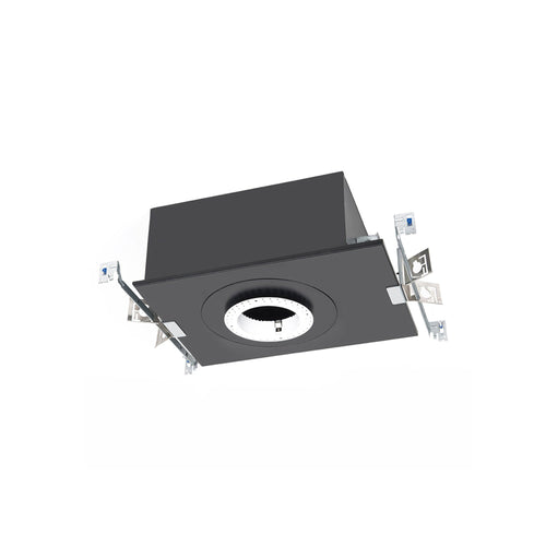 Volta 4.5 Inch Round Trimless New Construction Recessed Housing.