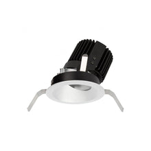 Load image into Gallery viewer, Volta 4.5 Inch Round Wall Wash LED Recessed Trim in White.
