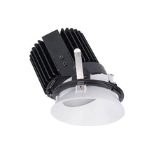 Load image into Gallery viewer, Volta 4.5 Inch Round Wall Wash Trimless LED Recessed Trim in White.
