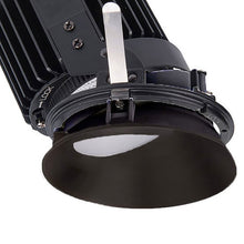 Load image into Gallery viewer, Volta 4.5 Inch Round Wall Wash Trimless LED Recessed Trim in Detail.
