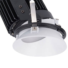 Load image into Gallery viewer, Volta 4.5 Inch Round Wall Wash Trimless LED Recessed Trim in Detail.
