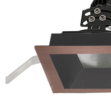 Load image into Gallery viewer, Volta 4.5 Inch Square Adjustable LED Recessed Trim in Detail.
