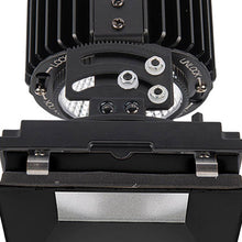 Load image into Gallery viewer, Volta 4.5 Inch Square Adjustable Trimless LED Recessed Trim in Detail.
