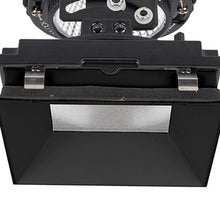 Load image into Gallery viewer, Volta 4.5 Inch Square Adjustable Trimless LED Recessed Trim in Detail.
