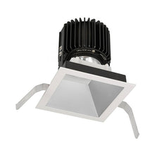 Load image into Gallery viewer, Volta 4.5 Inch Square Downlight LED Recessed Trim in Haze/White.
