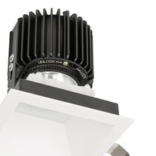 Load image into Gallery viewer, Volta 4.5 Inch Square Downlight LED Recessed Trim in Detail.
