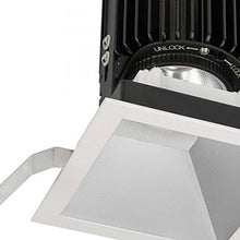 Load image into Gallery viewer, Volta 4.5 Inch Square Downlight LED Recessed Trim in Detail.

