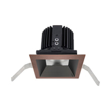 Load image into Gallery viewer, Volta 4.5 Inch Square Shallow Regressed LED Recessed Trim in Copper Bronze.
