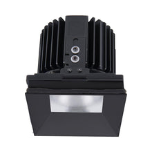 Load image into Gallery viewer, Volta 4.5 Inch Square Shallow Regressed Trimless LED Recessed Trim in Black.
