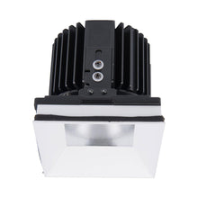 Load image into Gallery viewer, Volta 4.5 Inch Square Shallow Regressed Trimless LED Recessed Trim in White.
