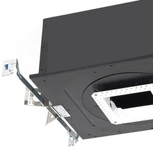 Load image into Gallery viewer, Volta 4.5 Inch Square Trimless New Construction Recessed Housing in Detail.
