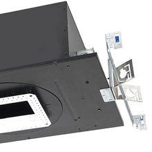 Load image into Gallery viewer, Volta 4.5 Inch Square Trimless New Construction Recessed Housing in Detail.
