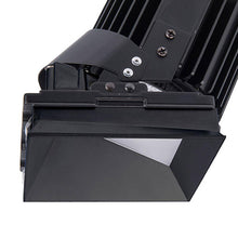 Load image into Gallery viewer, Volta 4.5 Inch Square Wall Wash Trimless LED Recessed Trim in Detail.
