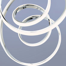 Load image into Gallery viewer, Vornado LED Flush Mount Ceiling Light in Detail.
