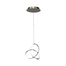 Load image into Gallery viewer, Vornado LED Mini Pendant Light in Chrome.
